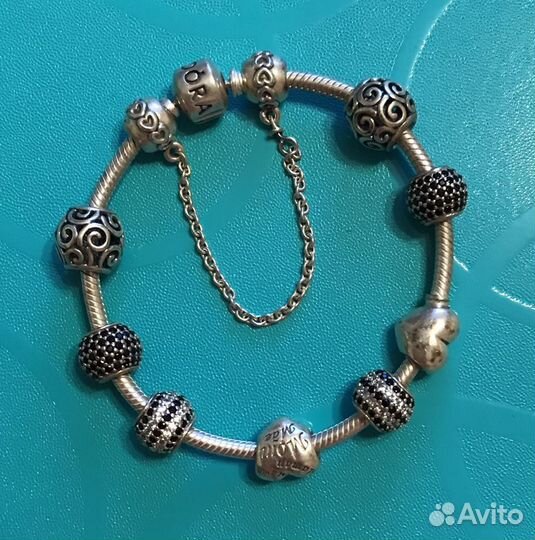 Pandora браслет с шармами оригинал