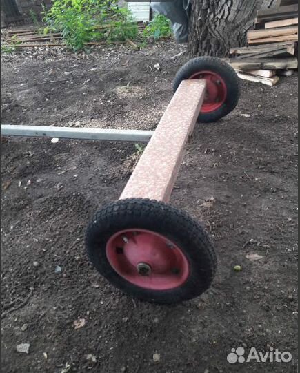 Легкая тележка для лёгкой лодки