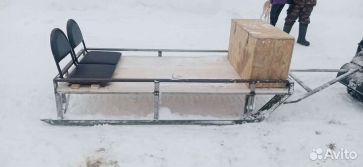 Сани для снегохода