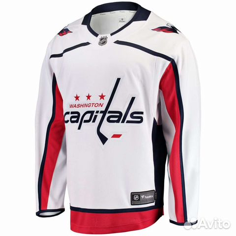 Хоккейная майка Washington Capitals NHL Jersey купить в Москве | Хобби ...