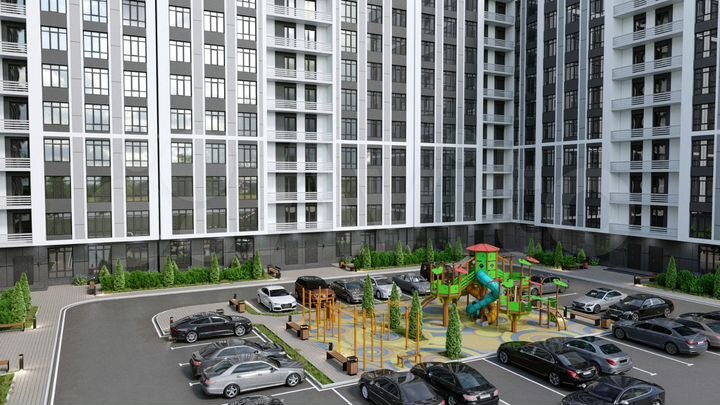 1-к. квартира, 44,2 м², 9/12 эт.