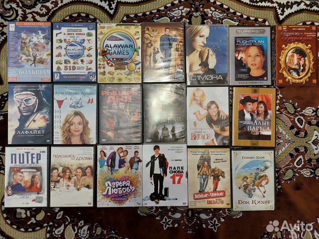 Фильмы на DVD дисках