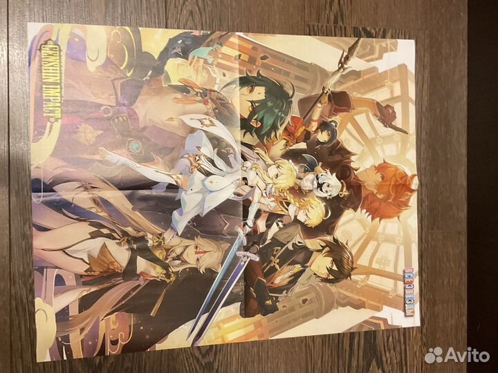 Плакаты геншин импакт 14 шт,10 р за штуку