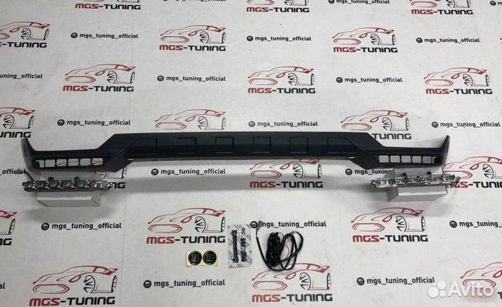 Губа Mercedes G-Сlass в стиле (B)