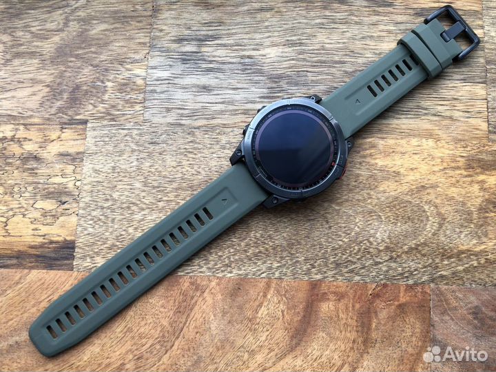 Премиальный ремешок дизайн Fenix 7 22 мм: хаки