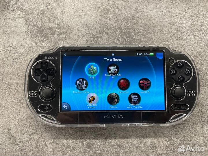 Sony ps vita шитая