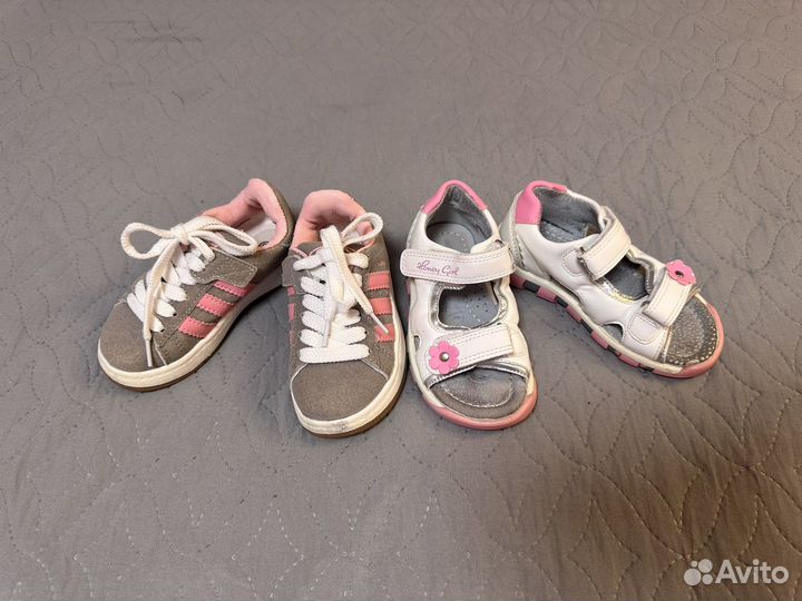 Обувь пакетом для девочки 26