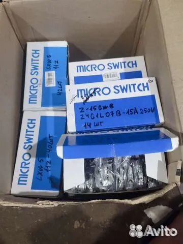 Кнопки и Микропереключатели BTS,Ruichi LXW5,Z-15GW