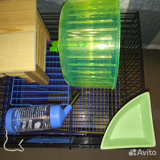 Домик, колесо, переноска для хомяка