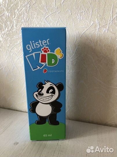 Детская зубная паста Glister