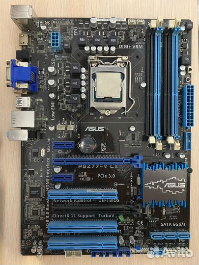 Игровая связка (материнская плата + процессор)