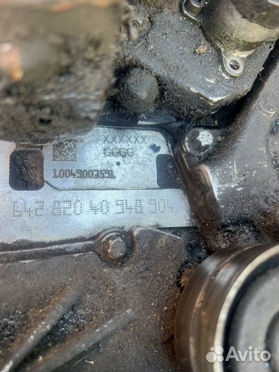 Двигатель Мерседес турбо om 642820 om642820