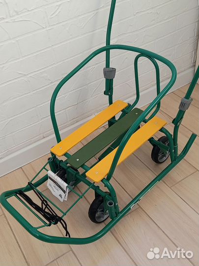 Санки на колесах ника 7 новые