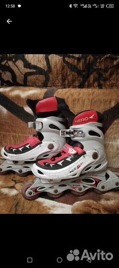 Роликовые коньки раздвижные