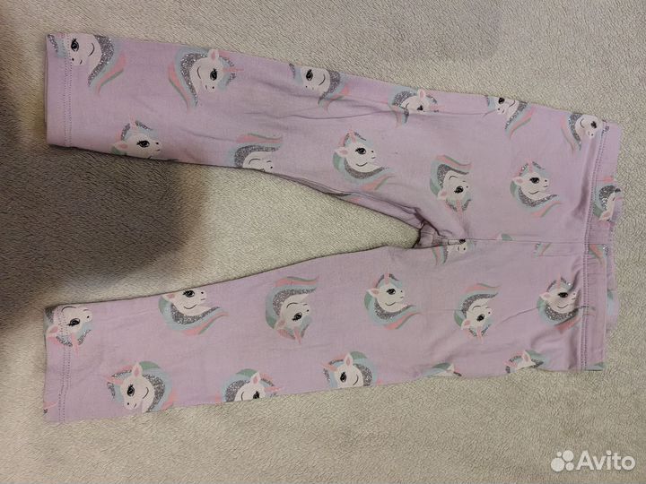Лонгсливы, лосины для девочки 86 размер