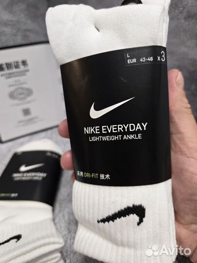 Носки Nike Everyday Lightweight Ankle