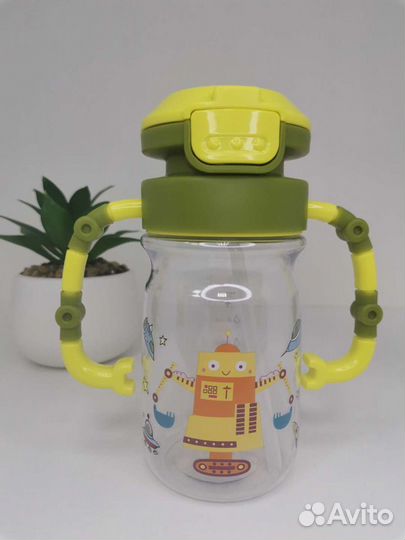 Поильник с трубочкой (робот)