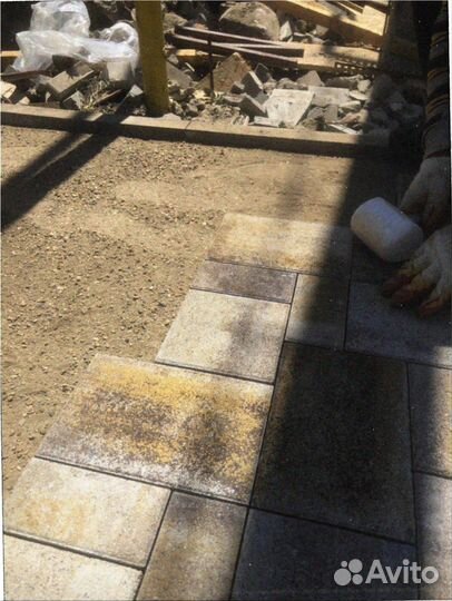 Тротуарная плитка брусчатка