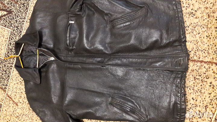 Куртка кожаная