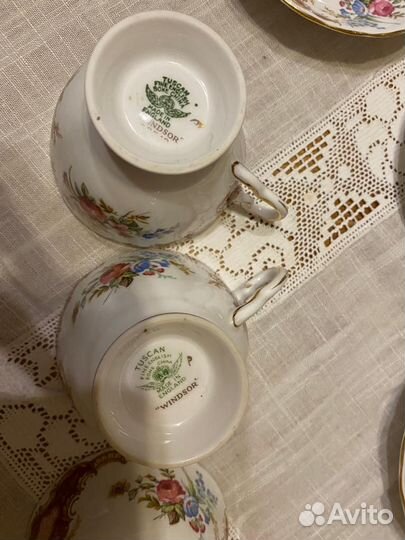 Чайный фарфоровый сервиз на двоих - Royal Windsor
