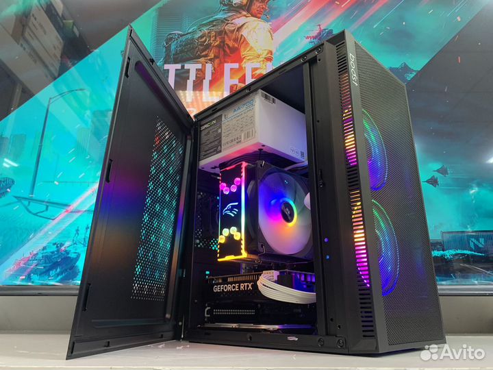 Игровой системник i5 12400F + RTX 4060 8Gb