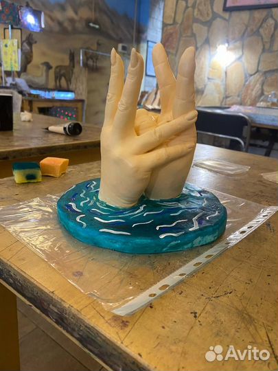 Слепки рук 3D