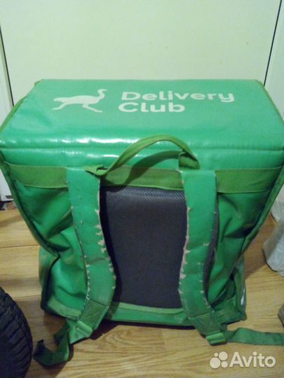 Термосумка деливери клаб, термокороб