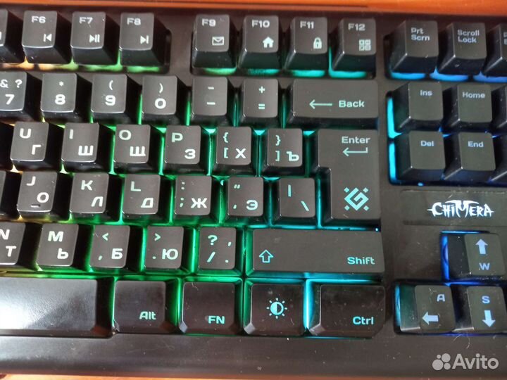 Игровая клавиатура с подсветкой