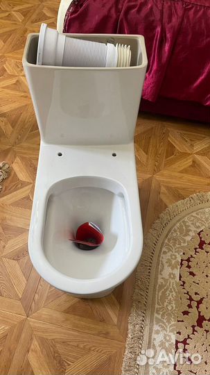 Унитаз напольный новый