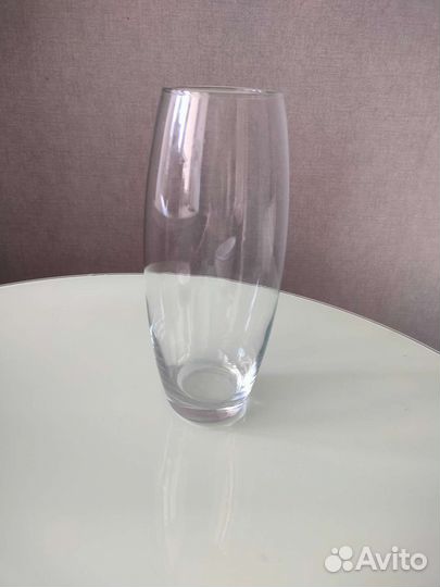 Ваза для цветов прозрачная