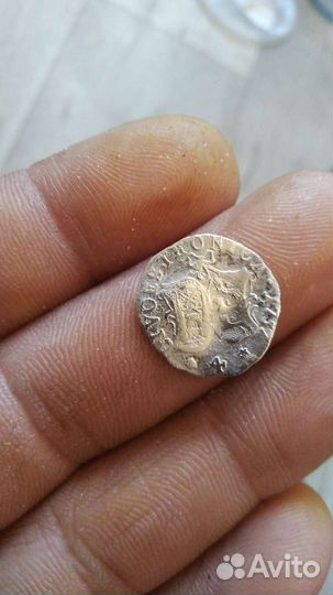 4 копейки 1757г (ливонез)царское серебро