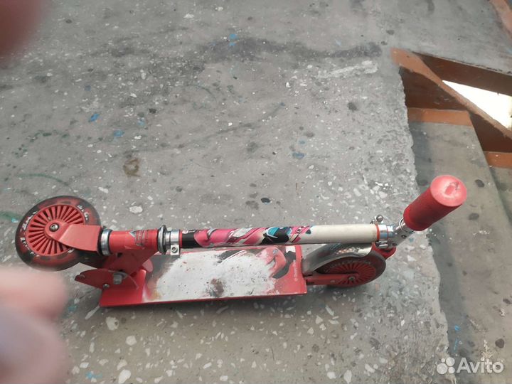 Самокат детский двухколесный бу