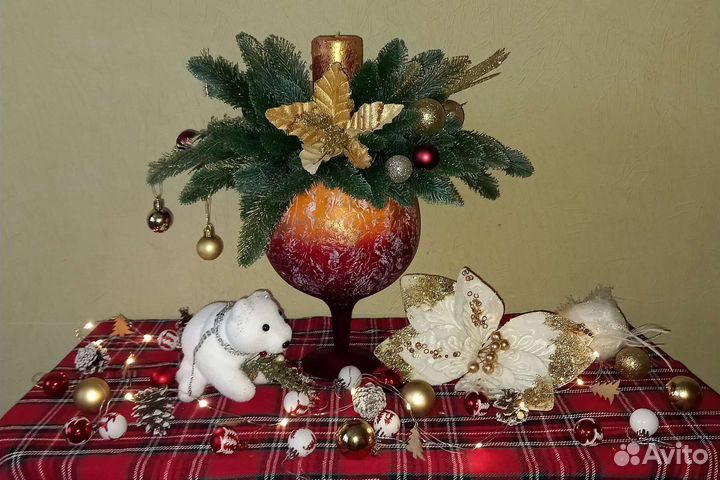 Новогодние украшения ручной работы