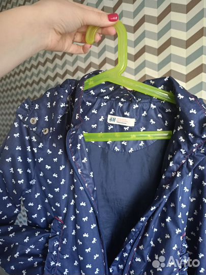 Ветровка для девочки 128 h&m
