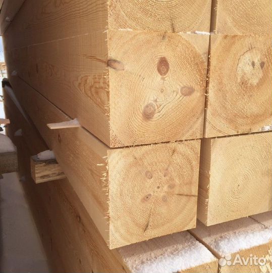 Брус обрезной 150*150*6000 1 сорт