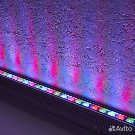 Прожектор линейный с DMX LL-892 18W RGB 24V 32258