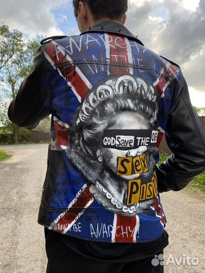 Кастомизация джинсовок роспись косух