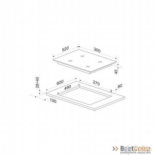 Варочная поверхность газовая Hansa bhkw 330300