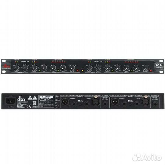 Компрессор/лимитер/гейт dbx 266xl