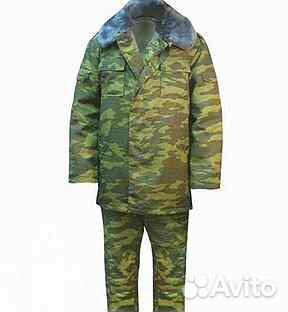 Военная форма зимняя,флора