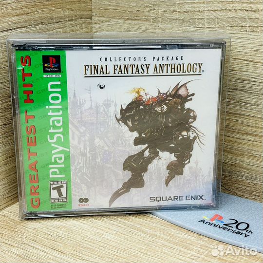 Игра PS1 лицензия Final Fantasy Anthology