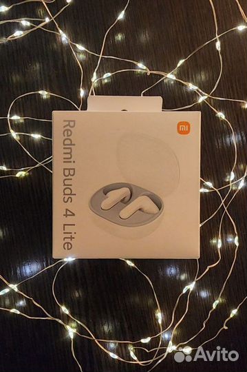 Новые беспроводные наушники Redmi Buds 4 Lite