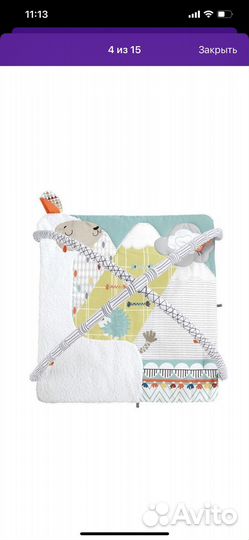 Развивающий коврик fisher price