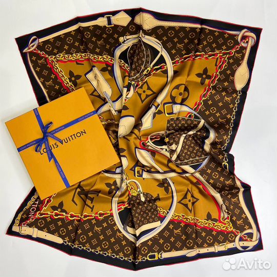 Louis Vuitton шелковый платок