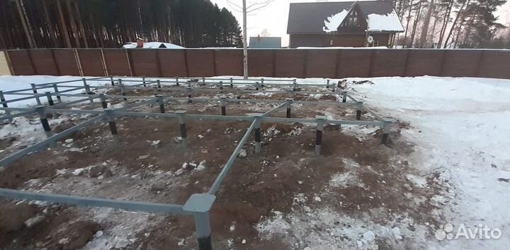 Винтовые сваи под ключ