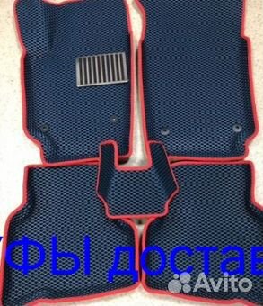 Эва Коврики 3D с бортами для авто