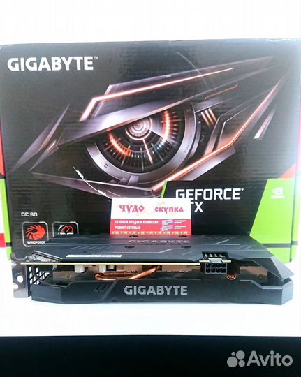 Видеокарта Gigabyte nvidia GeForce GTX 1660 Ti 6Gb