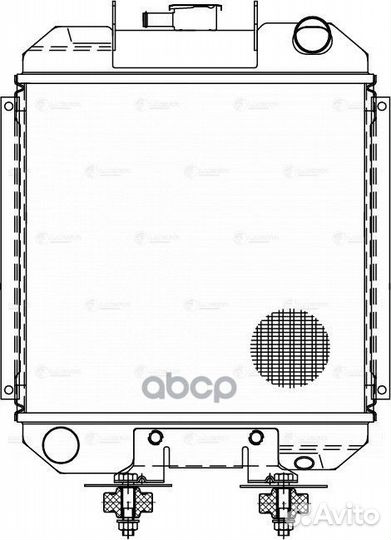 Радиатор охл. для с/т мтз-320 с дв. LPW 1503C
