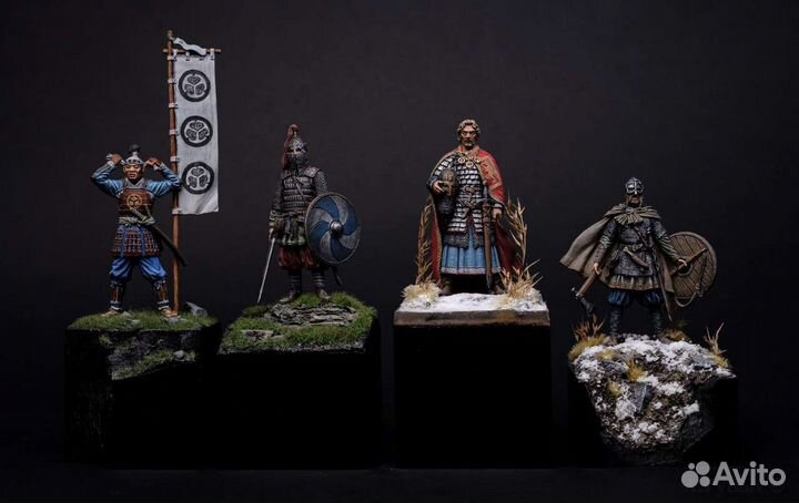 Изготовление стендовых моделей и роспись фигур