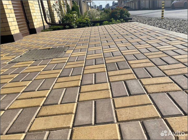 Крупноформатная тротуарная плитка от 120 м2